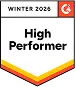 High Performer Winter 2026 badge awarded to WebWork Time Tracker